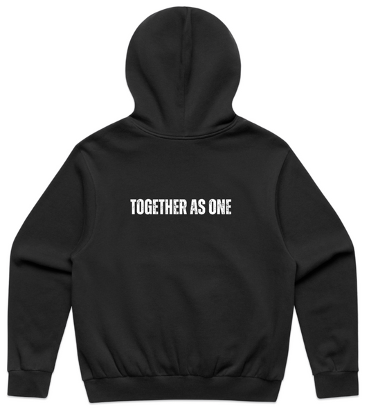 WhyWeRun "Together as One" Oversized Unisex Hoody (Pre-Order)